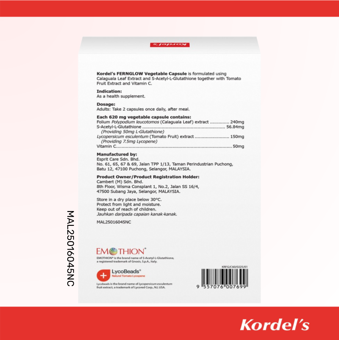 Kordel's FERNGLOW Vegetable Capsule